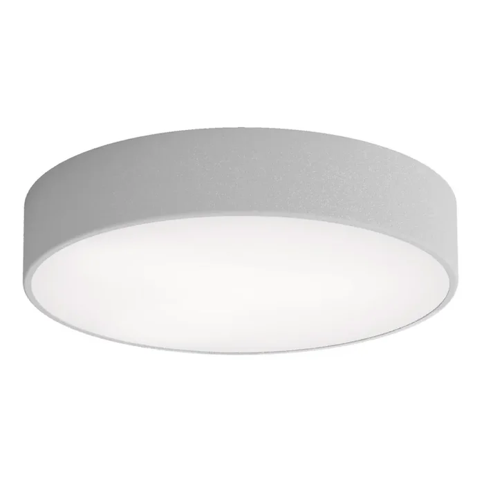 Plafón CLEO 3xE27/24W/230V diá. 40 cm gris