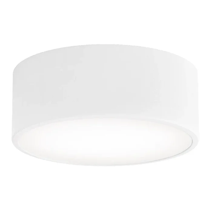 Plafón de techo para baño con sensor CLEO, 1x E27/24W/230V, Ø 20 cm, IP54, blanco