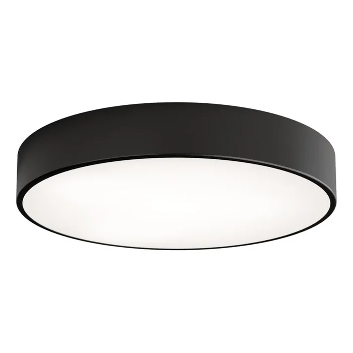 Plafón LED CLEO LED/69W/230V 4000K diá. 50 cm negro
