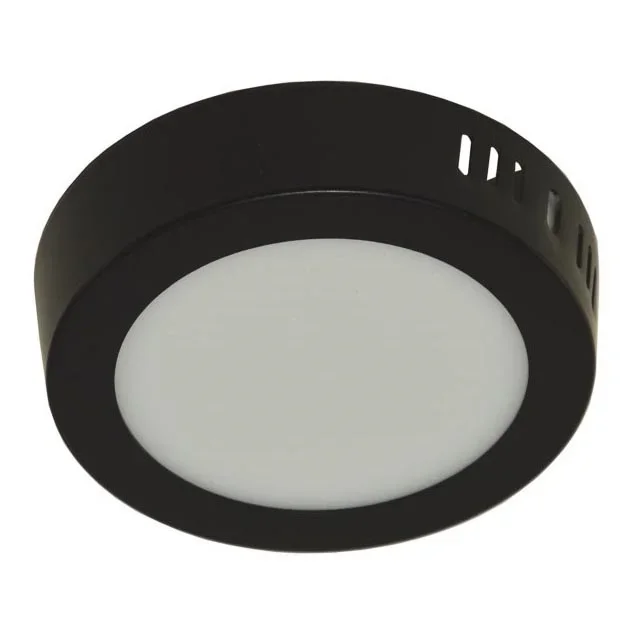 Plafón LED GERRIT LED/6W/230V 4000K negro