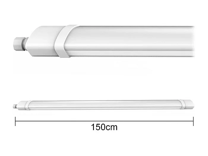 Plafón LED impermeable 150cm 70W 7000 lm IP65 4000K