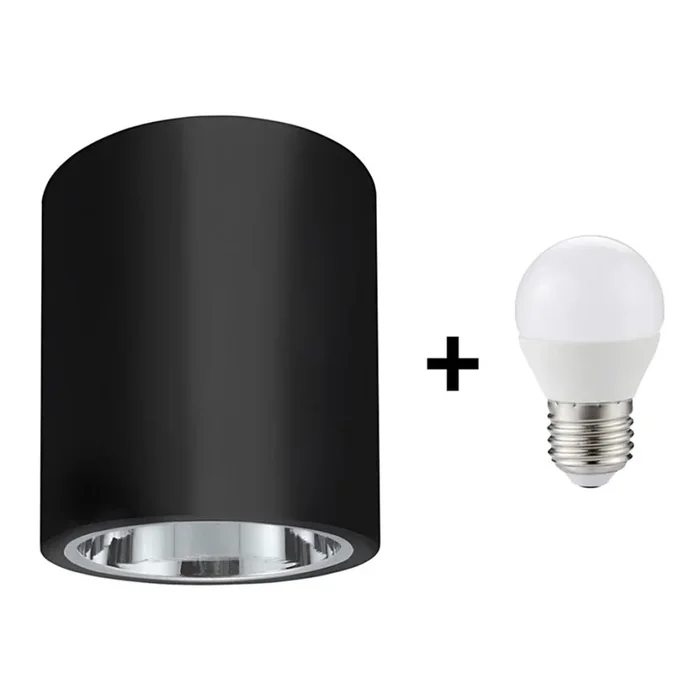 Plafón LED JUPITER 1xE27/6W/230V 145×130 mm