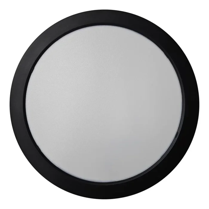 Plafón LED ROUND LED/24W/230V 4000K diá. 28,8 cm negro