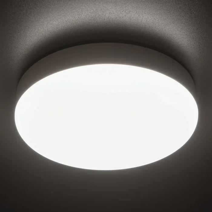 Plafón LED técnico IPER LED/35W/230V IK10 IP65 redondeado blanco