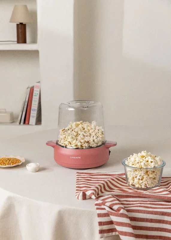 POPCORN MAKER STUDIO – Máquina de palomitas con fundidor de mantequilla