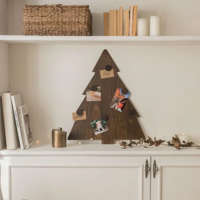 Portafotos navideño Nakai Castaño oscuro – Hannun