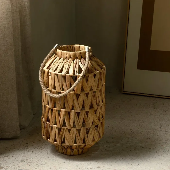 Portavelas grande Light Natural – Kenay Home