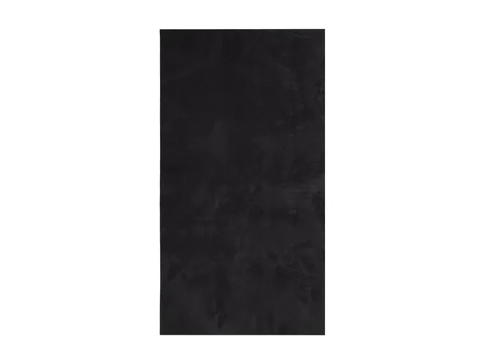 Prolenta Premium – Alfombra de pelo corto suave lavable HUARTE negro 80×150 cm