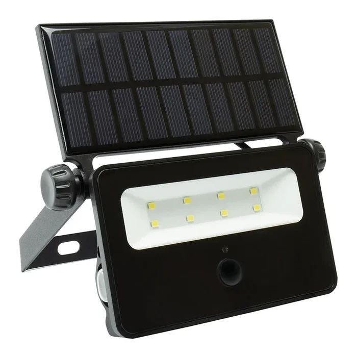 Proyector solar LED con sensor de movimiento y crepuscular NOCTIS LED/2W/1800 mAh 3,7V 6000K IP65