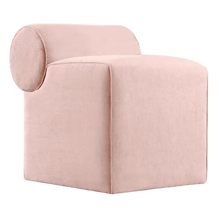 Puf TIKI 47×45 cm rosa