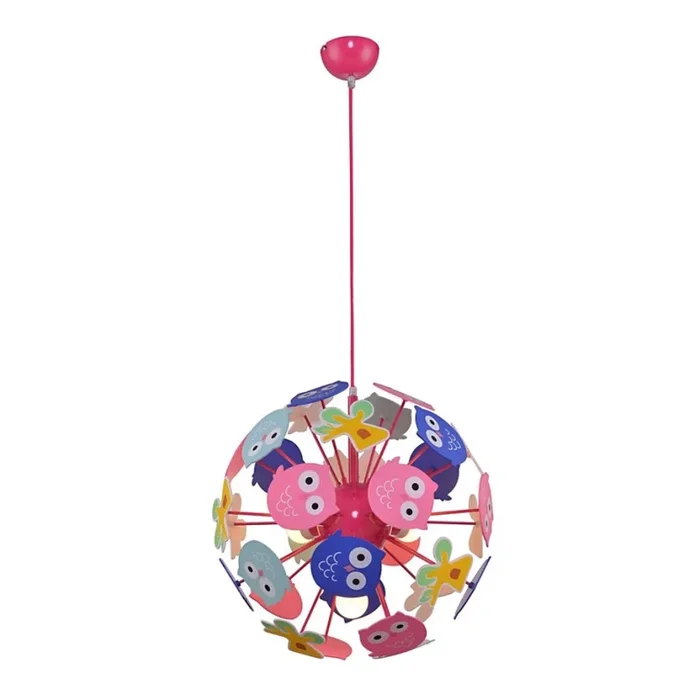 Rabalux 6390 – Lámpara colgante infantil BIRDY 3xE14/40W/230V