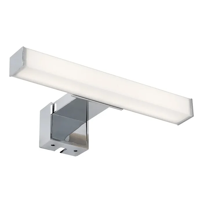 Rabalux – Aplique LED para espejo de baño, 4W/230V, IP44, 20 cm, cromo brillante