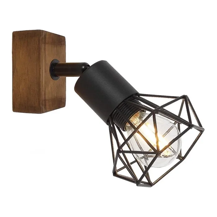 Rabalux – Foco de pared 1xE14/40W/230V roble