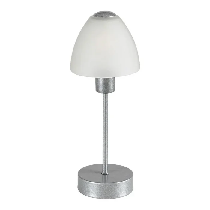 Rabalux – Lámpara de mesa regulable 1xE14/40W/230V cromo mate