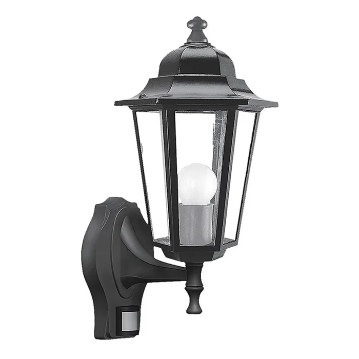 Rabalux – Lámpara de pared exterior con sensor 1xE27/60W/230V