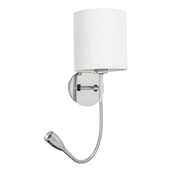 Rabalux – Lámpara de pared LED 1xE27/40W+LED/3W