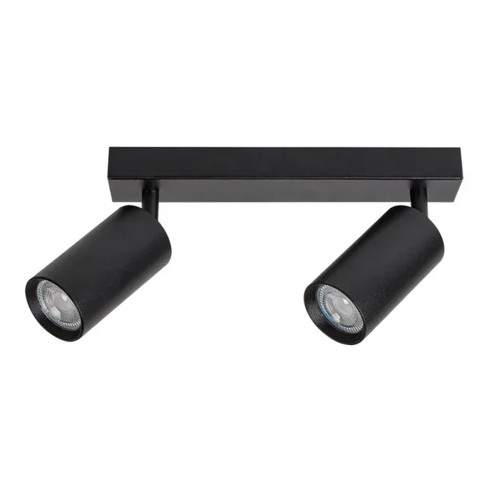 Rabalux – Lámpara de techo con focos 2xGU10/25W/230V negro