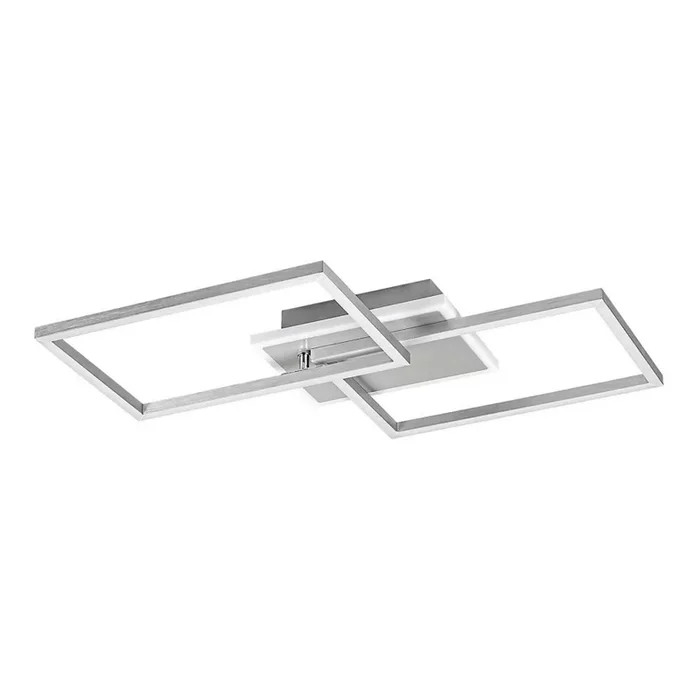 Rabalux – Plafón LED LED/40W/230V 4000K cromo mate 39×50 cm