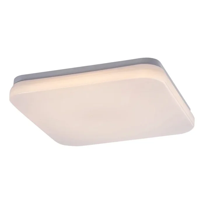 Rabalux – Plafón LED para baño LED/18W/230V 3000/4000/6000K IP44 28,5×28,5 cm