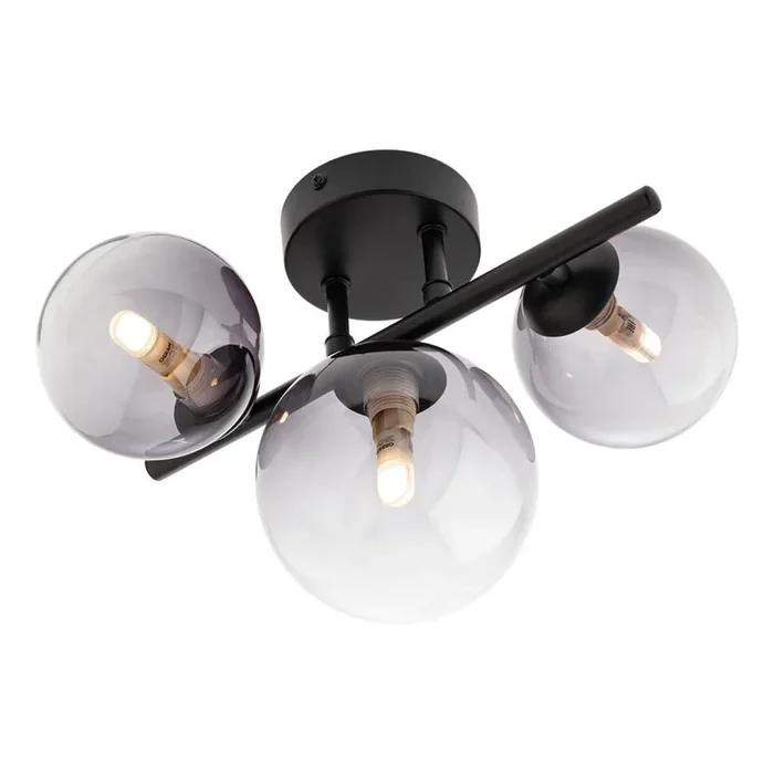 Redo 01-3988 – Lámpara de techo ASTRA 3xG9/8W/230V negro