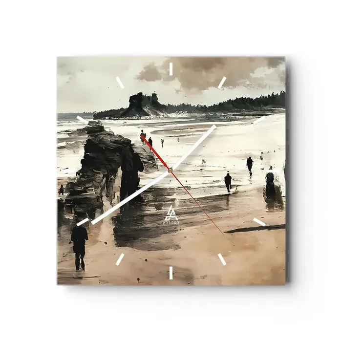 Reloj de pared – Reloj de vidrio – Un sueño evocado – 40×40 cm