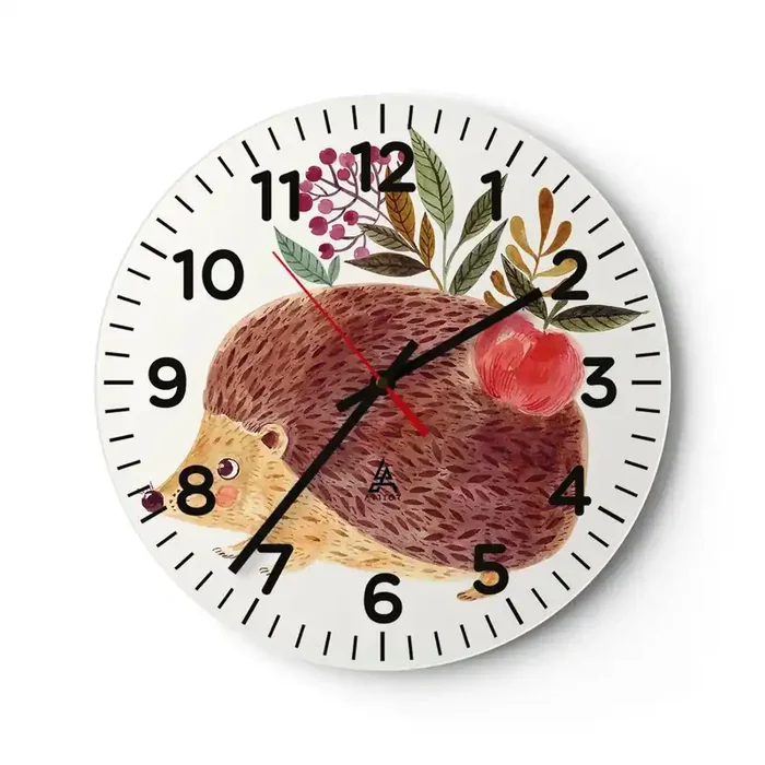 Reloj de pared – Reloj de vidrio – Y ya te gusto – 30×30 cm