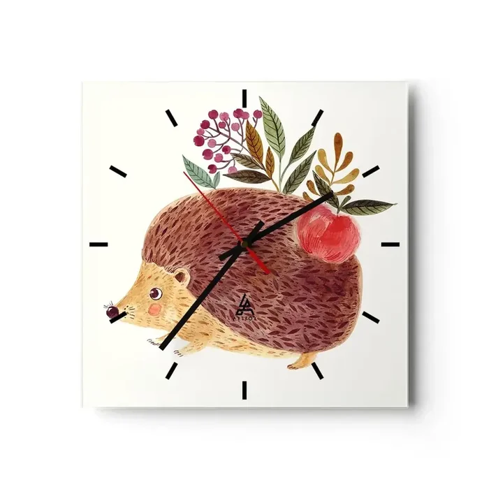 Reloj de pared – Reloj de vidrio – Y ya te gusto – 40×40 cm