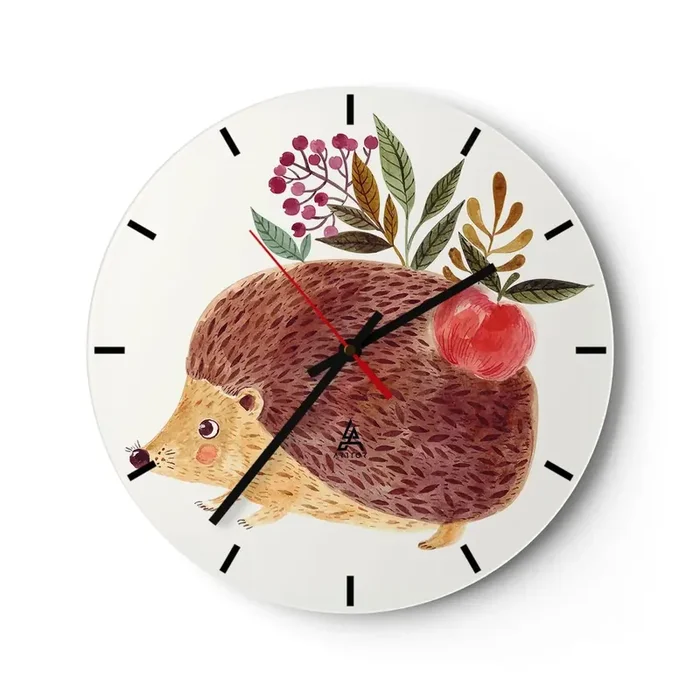 Reloj de pared – Reloj de vidrio – Y ya te gusto – 40×40 cm