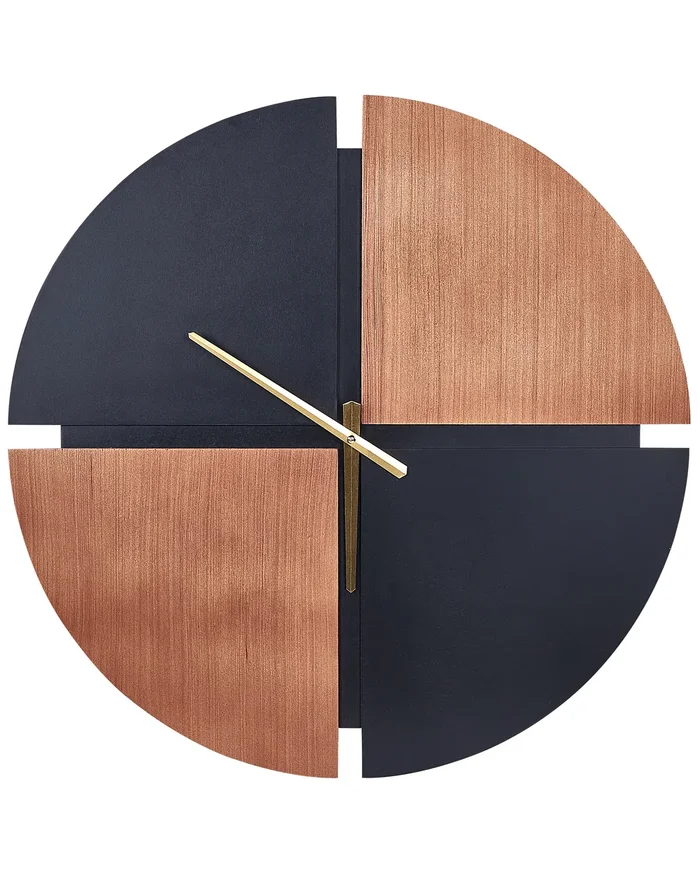 Reloj de pared ARAMON 60 cm Marrón/Negro