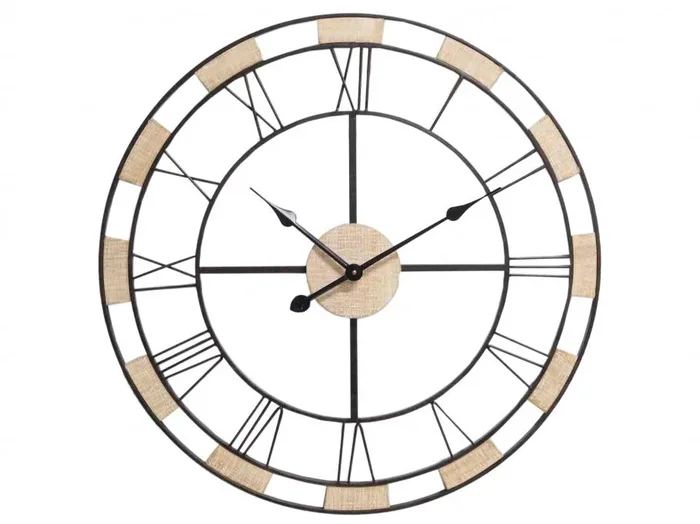 Reloj Pared Metal/madera