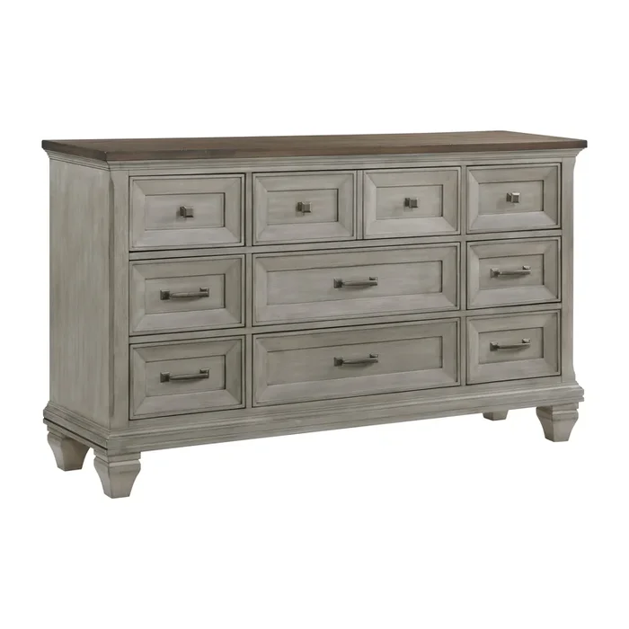 Renton Antique Gray Dresser