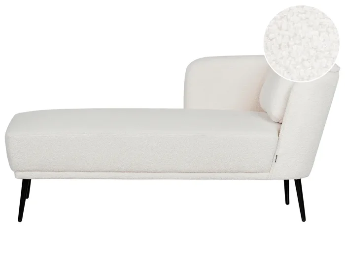Right-Hand Chaise Lounge ARTHEZE Boucle Off-White