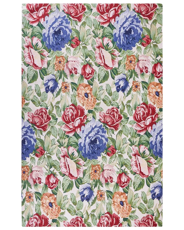 Rug FARWAN Multicolour 140 x 200 cm Cotton