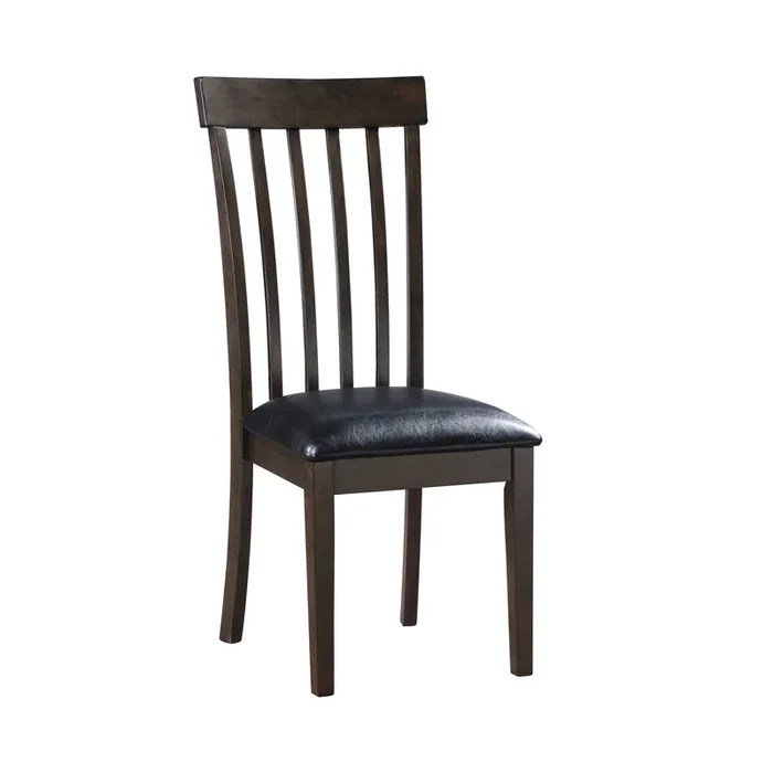 Rutland Espresso Dining Side Chair, Set of 2