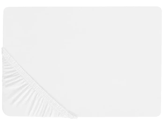 Sábana bajera JANBU Algodón 90 x 200 cm Blanco
