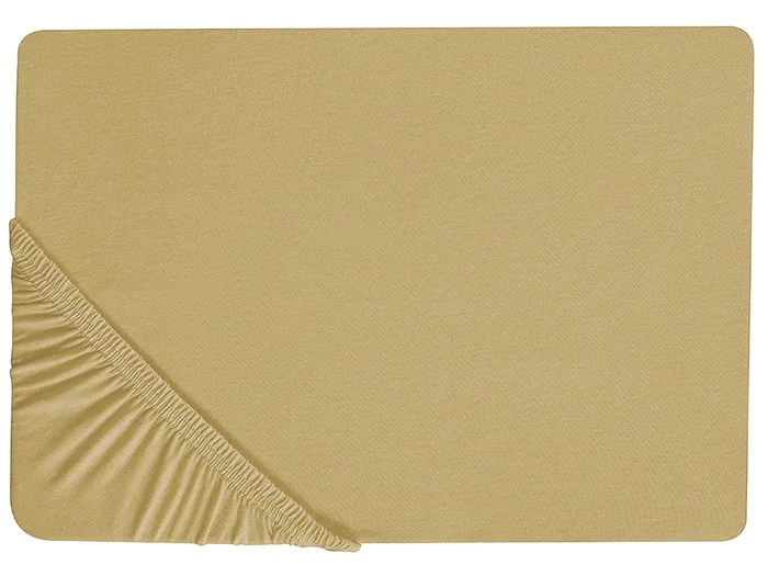 Sábana bajera JANBU Algodón 90 x 200 cm Verde oliva