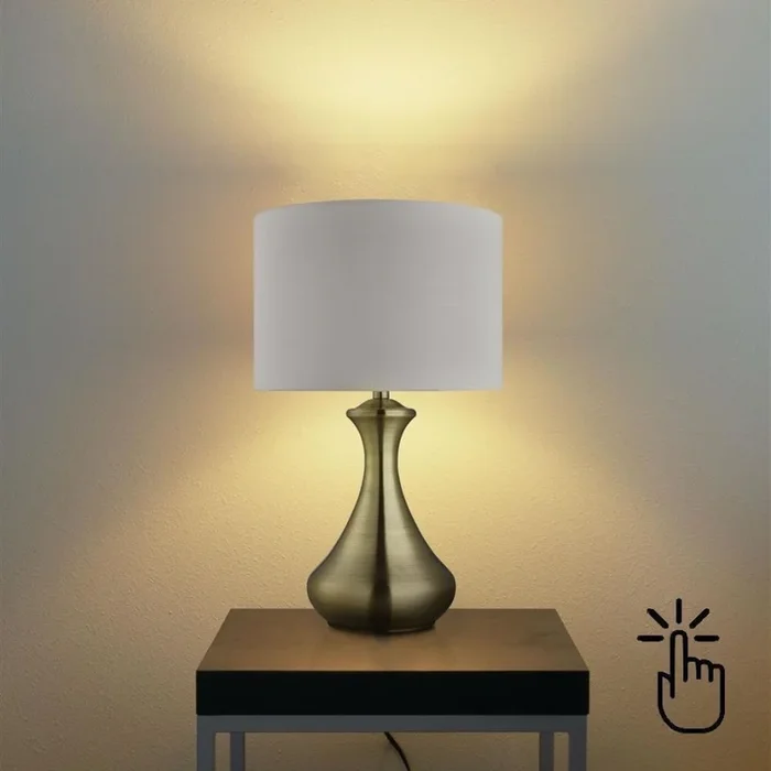 Searchlight – Lámpara de mesa táctil regulable TOUCH 1xE14/40W/230V