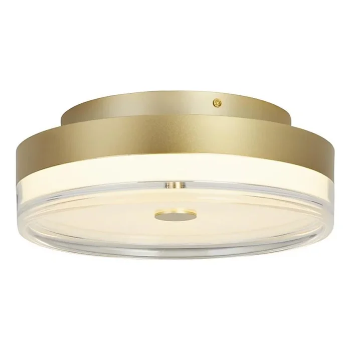 Searchlight – Lámpara de techo LED CYPRUS LED/29W/230V Ø 40 cm dorada