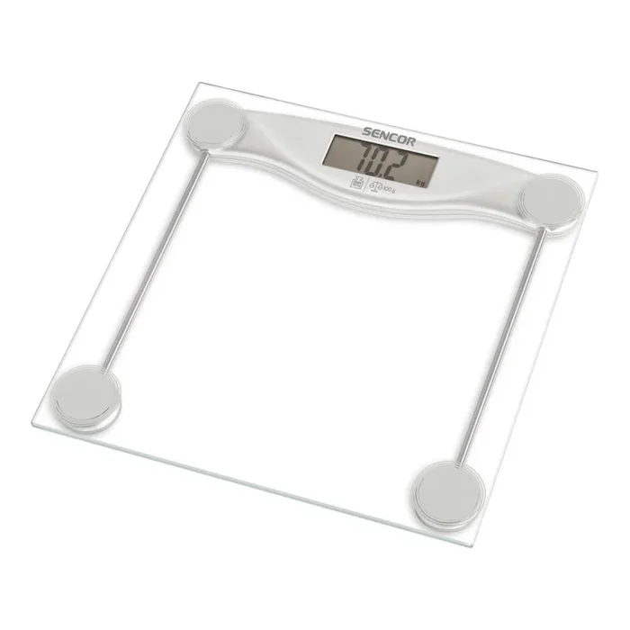 Sencor – Báscula personal digital con pantalla LCD 1xCR2032