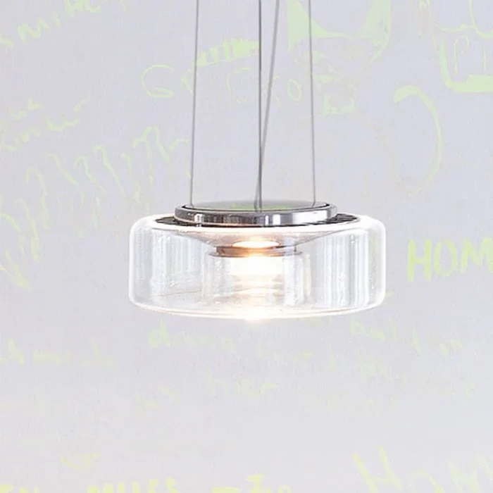 serien.lighting Colgante Curling S 927 Triac transparente