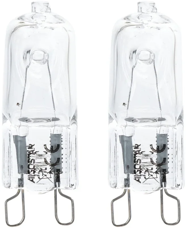 SET 2x Bombilla industrial G9/25W/230V 2700K – Aigostar