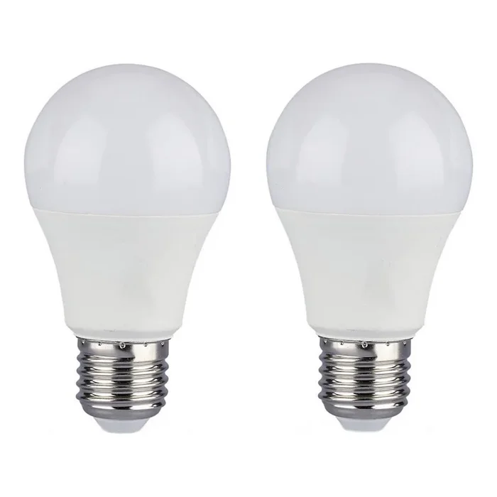 SET 2x Bombilla LED regulable A60 E27/9W/230V 4000K