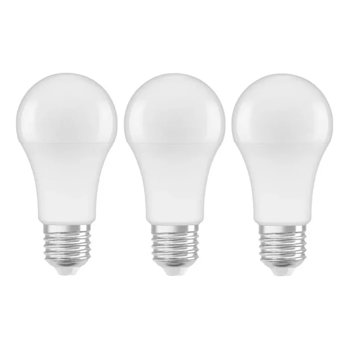 SET 3x Bombilla LED A60 E27/10W/230V 2700K