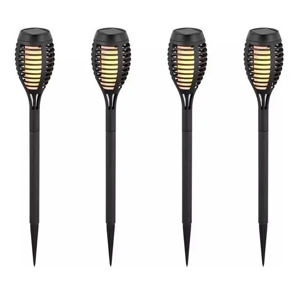 SET DE 4 lámparas solares LED 4xLED/3,6V 1xAAA IP44 100 mAh