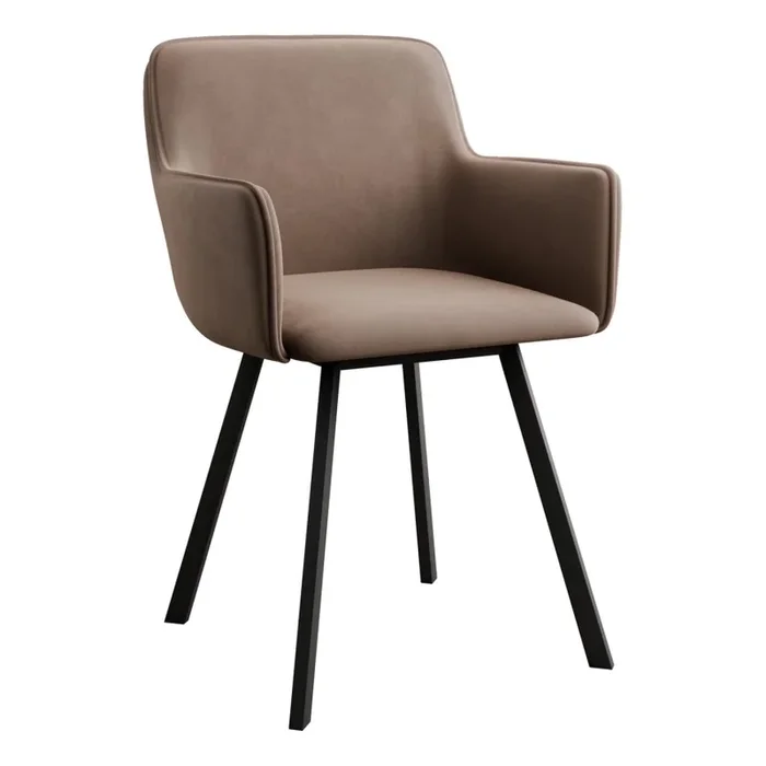 Silla de comedor AMELIA taupe