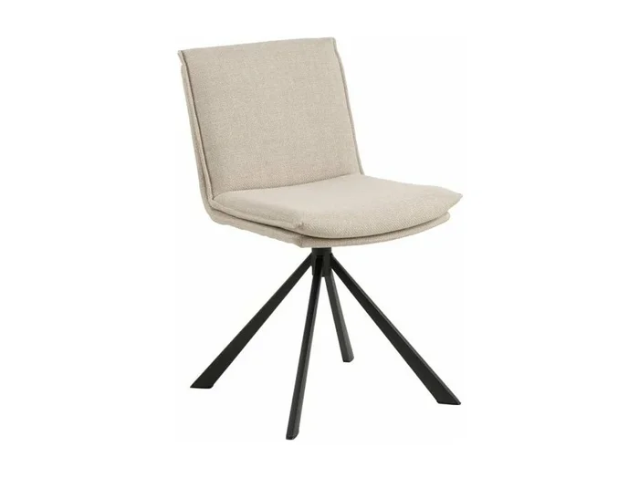 Silla de comedor Flynn beige.