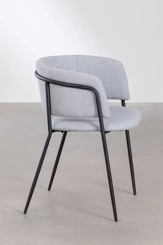 Silla de Comedor Nalon Classic Gris – SKLUM