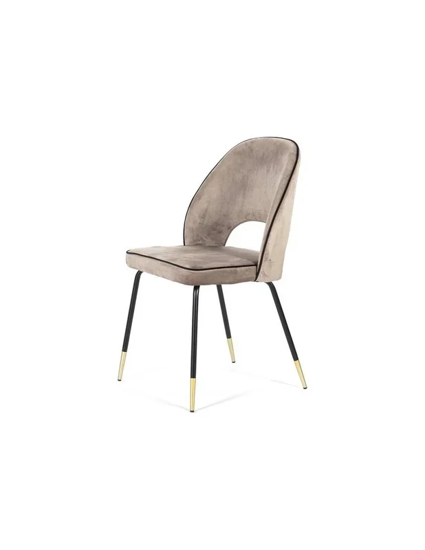 SILLA DE DISEÑO moderno RAY, TERCIOPELO.