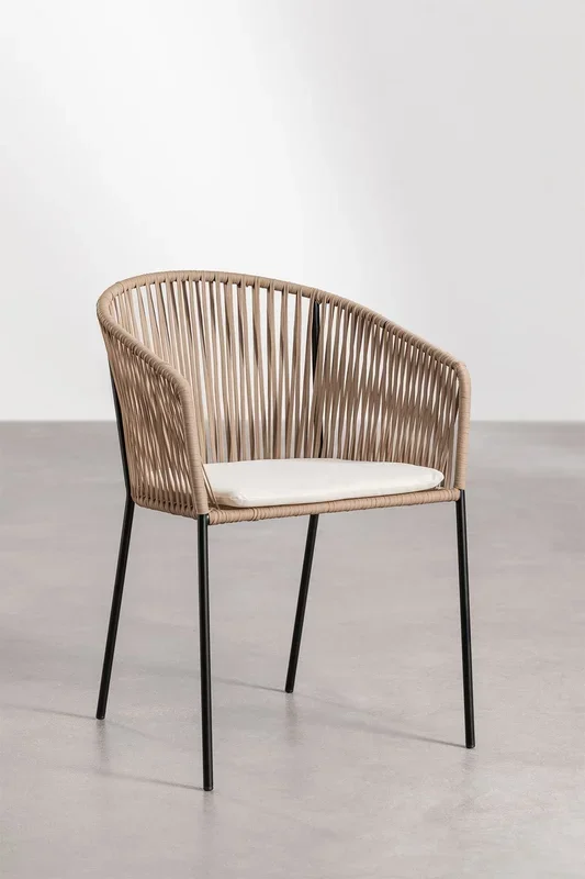 Silla de Jardín Jocelyn Natural – SKLUM