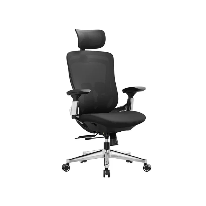 Silla de Oficina Ergonómica Negro Tinta-SONGMICS